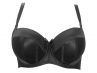 Parfait Lingerie Charlotte Padded Bra Black-thumb Underwired, slightly padded balconnet 65-100, D-H P6901-BLK