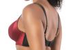 Parfait Lingerie Charlotte Padded Bra Black Rio Red-thumb Underwired, slightly padded balconnet 70-100, D-H P6901-RIO