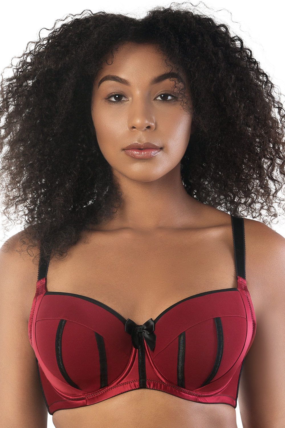 Parfait Lingerie Charlotte Padded Bra Black Rio Red