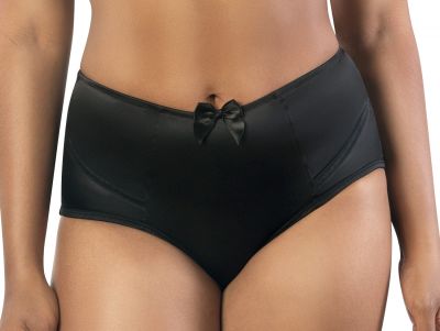 Parfait Lingerie Charlotte High Waist Briefs Black High waist brief for Charlotte range S-4XL P6917-BLK