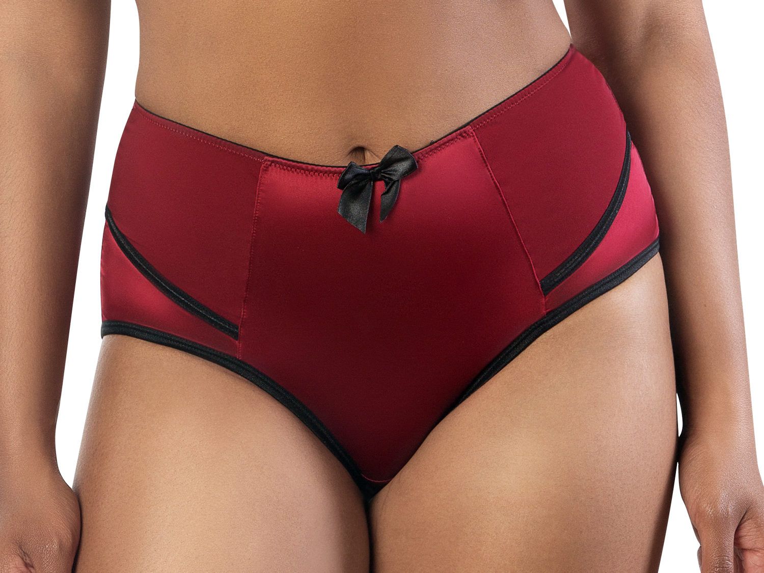 Lumingerie High underwear Parfait bras Charlotte | Briefs and Rio Lingerie busts Waist Red for big