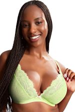 Cherie UW Demi Bra Neon Lime