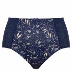 Chi Chi High Waist Brief Blue Meadow