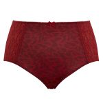 Chi Chi High Waist Brief Red Animal