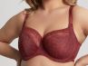 Sculptresse by Panache Chi Chi Balconnet Bra Red Animal-thumb Underwired non-padded full cup bra 75-105, D-HH 7695-REL