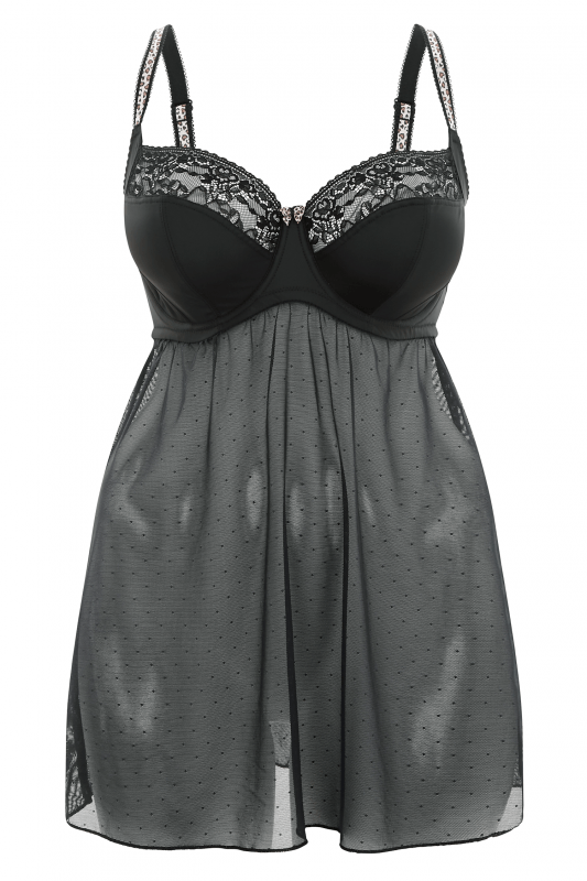 Sculptresse by Panache Chi Chi Babydoll Black | Lumingerie bras and ...