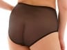 Sculptresse by Panache Chi Chi High Waist Brief Black-thumb High rise midi brief with see-through mesh back 40-52 7692