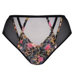 Chiara Brief Black Floral