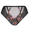 Gorsenia Chiara Brief Black Floral-thumb  M/38 - 4XL/48 K756