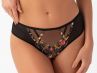 Gorsenia Chiara Brazilian Black Floral-thumb  M/38 - 2XL/44 K757