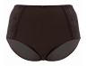 Sculptresse by Panache Chi Chi High Waist Brief Black-thumb High rise midi brief with see-through mesh back 40-52 7692