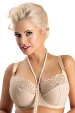 Clarisse Side Support Bra Beige