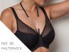 Plaisir Black Bra Jewelry for Plaisir Bras-thumb  One size 