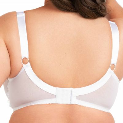 Nessa Coco Soft UW Bra White Underwired non-padded balconnet with guipure lace. 65-110, E-O N-500-WHE