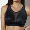 Ava Lingerie Soft Comfort Non-Wired Bra - Black-thumb Non-wired, lightly padded crop top bra. 70-95, D-J AV2305-BLK