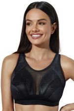 Soft Comfort Non-Wired Bra - Black