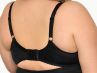 Bella Misteria Comfort Minimizer Soft T-shirt Bra Black-thumb Underwired, moulded minimizer t-shirt bra 65-100, D-L BM-7-BS-15-CZA
