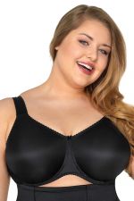 Comfort Minimizer Soft T-shirt Bra Black