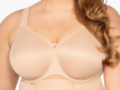 Bella Misteria Comfort Minimizer Soft T-shirt Bra Beige Underwired, moulded minimizer t-shirt bra 65-100, D-L BM-7-BS-15-BEZ