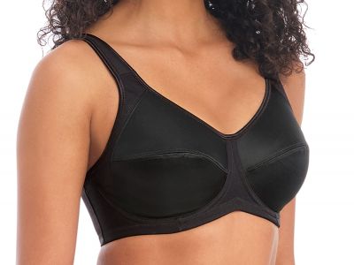 Freya Active Core UW Sports Bra Underwired, non padded sports bra 60-85, D-O AA4002-BLK