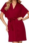 Corina Dressing Gown Bordeaux-thumb Dressing gown with belt S/34-36 - 2XL/50-52 