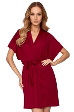 Corina Dressing Gown Bordeaux