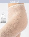 Cette Crochet Fishnet Tights - Off White-thumb Crochet fishnet tights with elasticated waist. S/M - 2XL 445-608/OFF