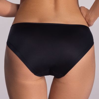 Ava Lingerie Crystal Brief Black  M-3XL F-1396-BLK