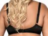 Ava Lingerie Crystal Soft Bra Black-thumb Underwired, soft cup bra with wiring 65-105, D-L AV-1396-BLK