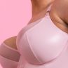 Curvy Kate Lucky Star Plunge Bra Blush Pink Wetlook-thumb Underwired, non-padded plunge bra 70-90, E-M CK-031-101-BLP