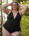 Curvy Kate Zip Tide Non-Wired Multiway Swimsuit Black-thumb Non-wired swimsuit with adjustable coverage. S/36-38 - 2XL/52-54 CS-035606-BLK
