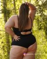 Curvy Kate Zip Tide Non-Wired Multiway Swimsuit Black-thumb Non-wired swimsuit with adjustable coverage. S/36-38 - 2XL/52-54 CS-035606-BLK