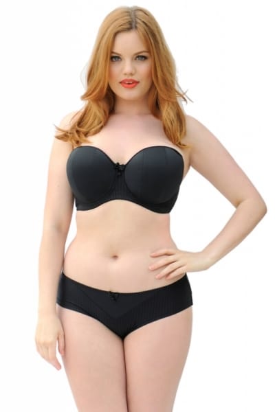 Curvy Kate Luxe Short Black  34-48 CK2603