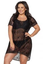 Daalia Lace Tunic Black