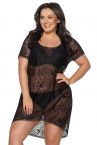 Ava Swimwear Daalia Lace Tunic Black-thumb  S/M - 2XL/3XL SP22