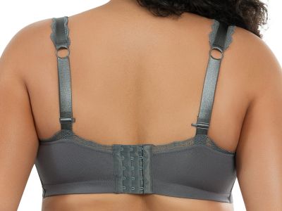 Parfait Lingerie Dalis Bralette Charcoal Non-wired, non-padded bralette 65-90, D-H P5641-CHA