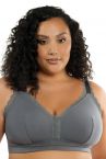 Parfait Lingerie Dalis Bralette Charcoal-thumb Non-wired, non-padded bralette 65-90, D-H P5641-CHA