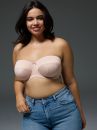 Sculptresse by Panache Dana Strapless Bra Linen-thumb Underwired, slightly padded strapless bra 75-105, D-M 9670-LIN