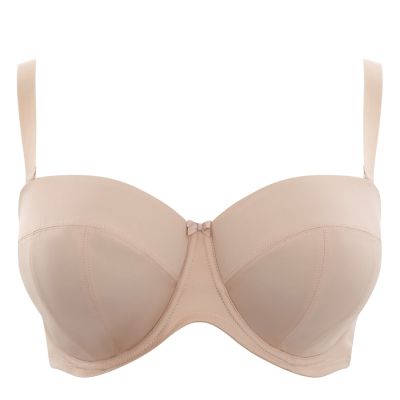 Sculptresse by Panache Dana Strapless Bra Linen Underwired, slightly padded strapless bra 75-105, D-M 9670-LIN