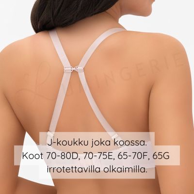 Gorsenia Daria UW P Balconette - Beige Underwired padded balconette bra. 65-95, D-K G009