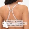 Gorsenia Daria UW P Balconette - Beige-thumb Underwired padded balconette bra. 65-95, D-K G009