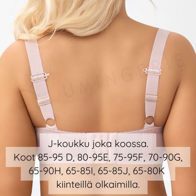 Gorsenia Daria UW P Balconette - Beige Underwired padded balconette bra. 65-95, D-K G009
