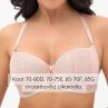 Gorsenia Daria UW P Balconette - Beige-thumb Underwired padded balconette bra. 65-95, D-K G009