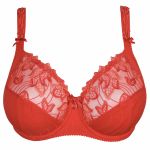 Deauville UW Full Cup Bra Scarlet D-H cups