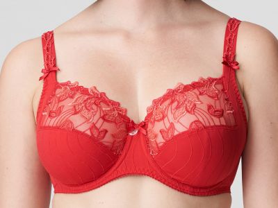 PrimaDonna Deauville UW Full Cup Bra Scarlet D-H cups Underwired, non-padded full cup bra 65-105, D-H 01618-10/11-SCA