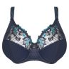 PrimaDonna Deauville UW Full Cup Bra Velvet Blue I-K cups-thumb Underwired, non-padded full cup bra. 70-100, I-K 01618-15-VEL