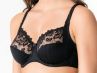 PrimaDonna Deauville UW Full Cup Bra Black D-H cups-thumb Underwired, non-padded full cup bra 65-105, D-H 01618-10/11-ZWA