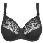 Deauville UW Full Cup Bra Black D-H cups