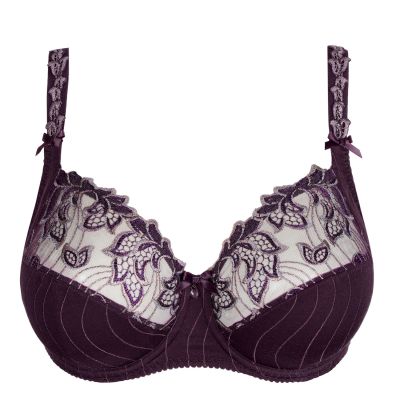 PrimaDonna Deauville UW Full Cup Bra Amethyst Gem Underwired, non-padded full cup bra. 65-110, D-K 01618-10/11/15-AMG