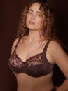 PrimaDonna Deauville UW Full Cup Bra Ristretto D-H cups-thumb Underwired, non-padded full cup bra 65-110, D-H 01618-10/11-RIS